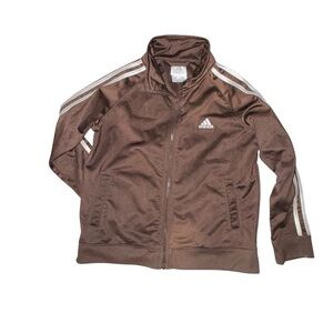Boys (sz.6) Adidas Brown Track Jacket